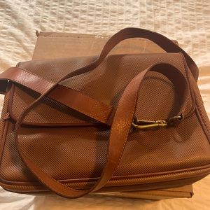 Bottega Veneta Vintage Brown Leather Shoulder Bag